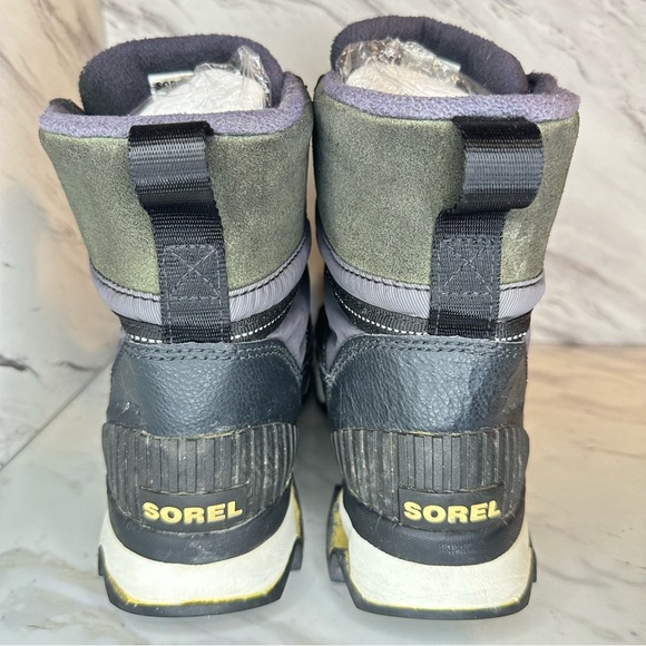 SOREL Kinetic Sport Lug Sole Booties - Black - Size 8 - Picture 7 of 11